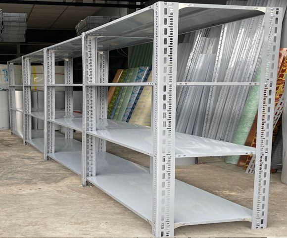 Kệ thép V lỗ đa năng